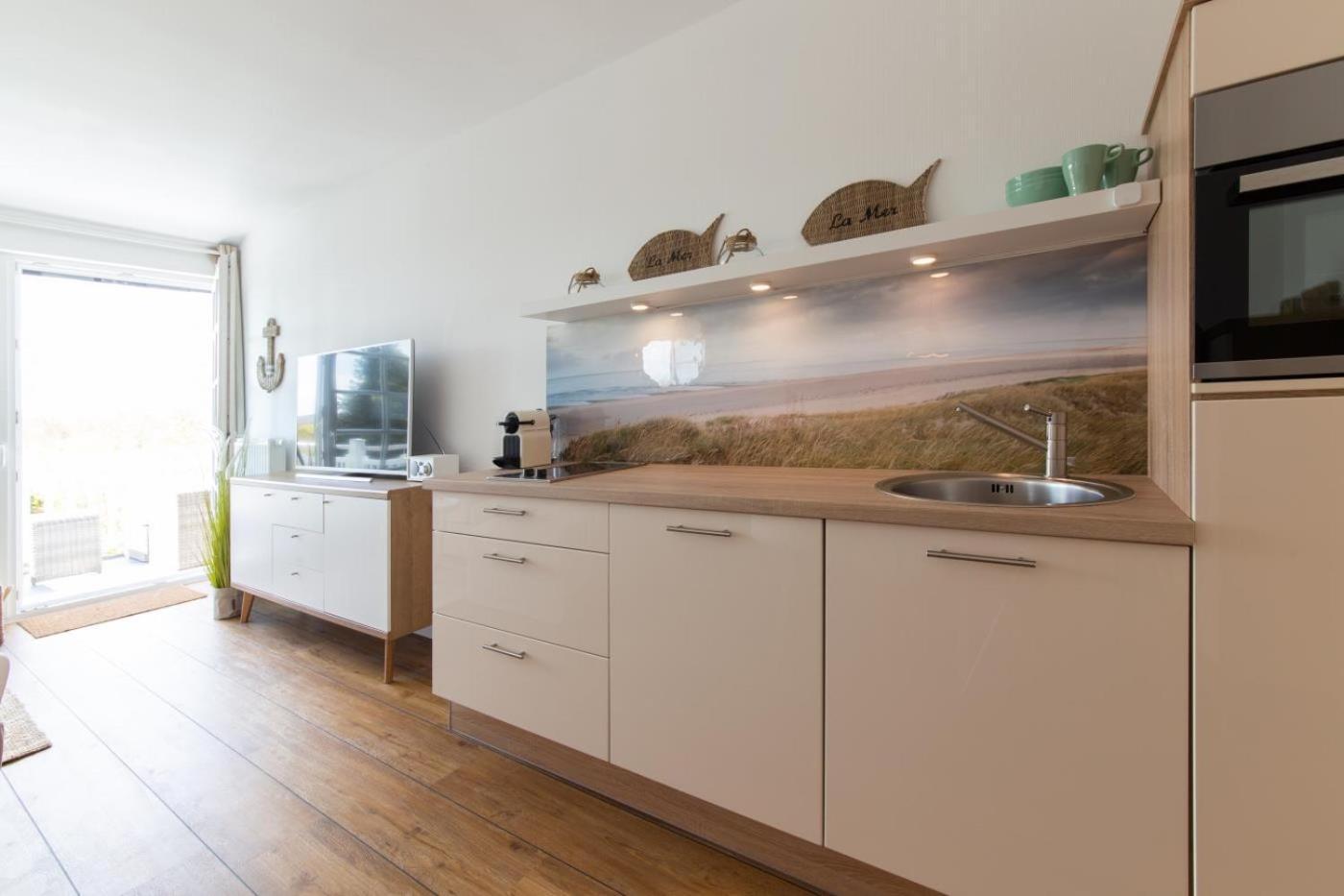 Ferienwohnung Kleine Strandkoje Хаффкруг Экстерьер фото