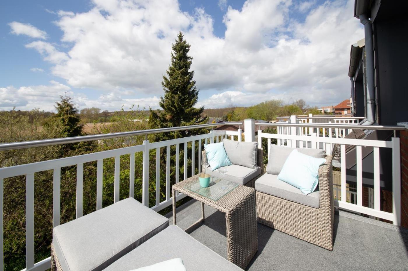 Ferienwohnung Kleine Strandkoje Хаффкруг Экстерьер фото